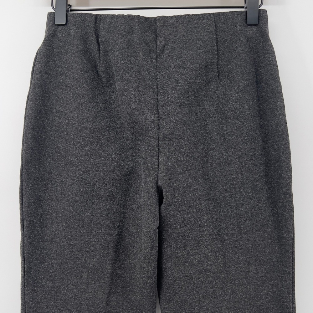 J. Jill Women XS Ponte Slim Leg Pull On Pants Charcoal Gray Stretch Comfort Work - Picture 4 of 8